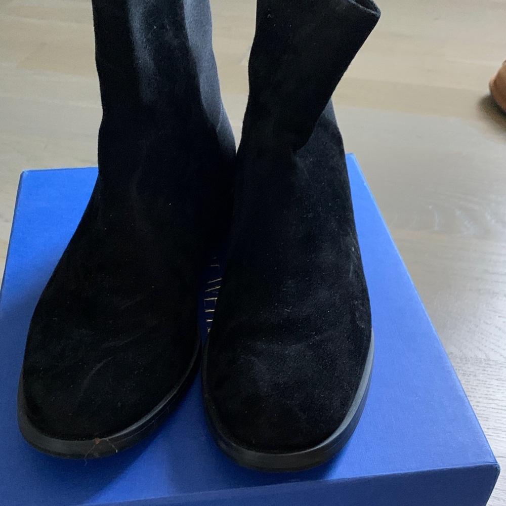 Stuart Weitzman Kye City Suede leather Bootie